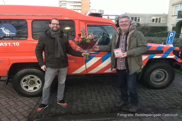 50-jarig jubileum Menno Twisk bij Castricumse Reddingsbrigade