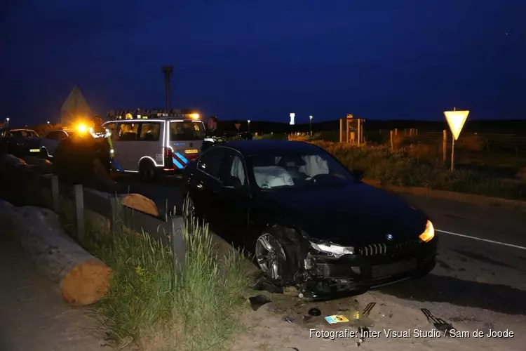 Automobilist gewond door ongeluk in Castricum aan Zee
