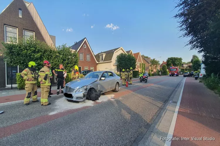 Ongeval op de Heereweg in Castricum