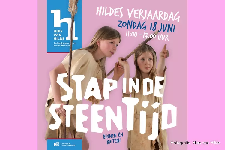 Huis van Hilde viert "Hildes verjaardag" met groot steentijd-evenement