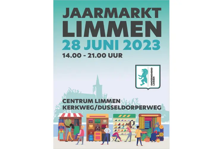 Jaarmarkt in Limmen op 28 juni voor jong en oud!