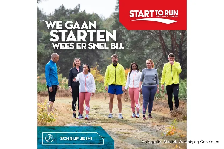 Begin met hardlopen via Start to Run bij AV Castricum