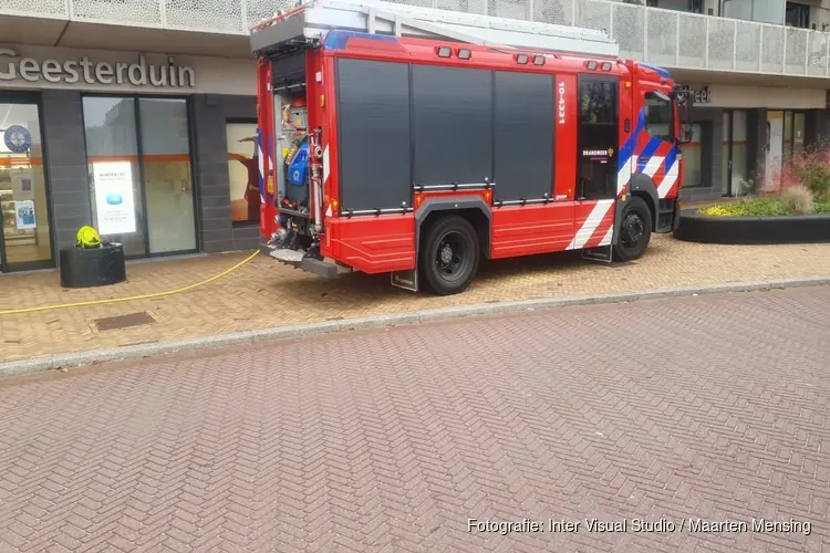 Brandlucht in openbare bibliotheek in Castricum