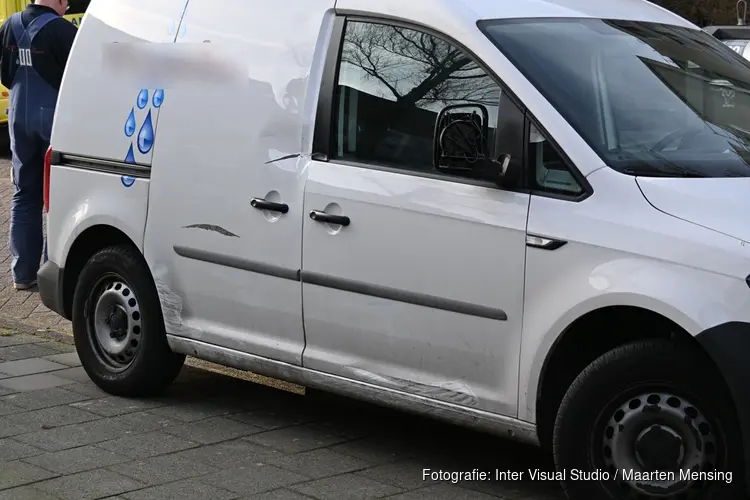 Fatbike in botsing met bestelbus in Castricum