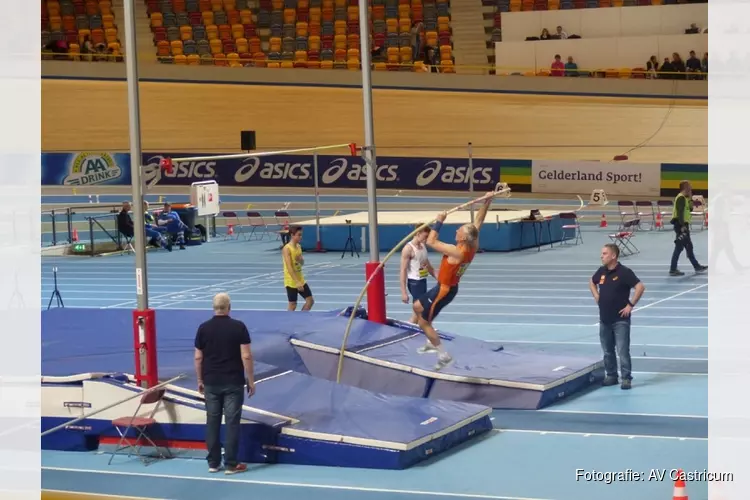 AV Castricum-lid Marc van Vliet wint bronzen medaille op EK Indoor Masters