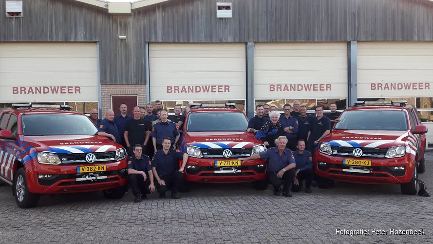 Nieuwe voertuigen voor brandweer