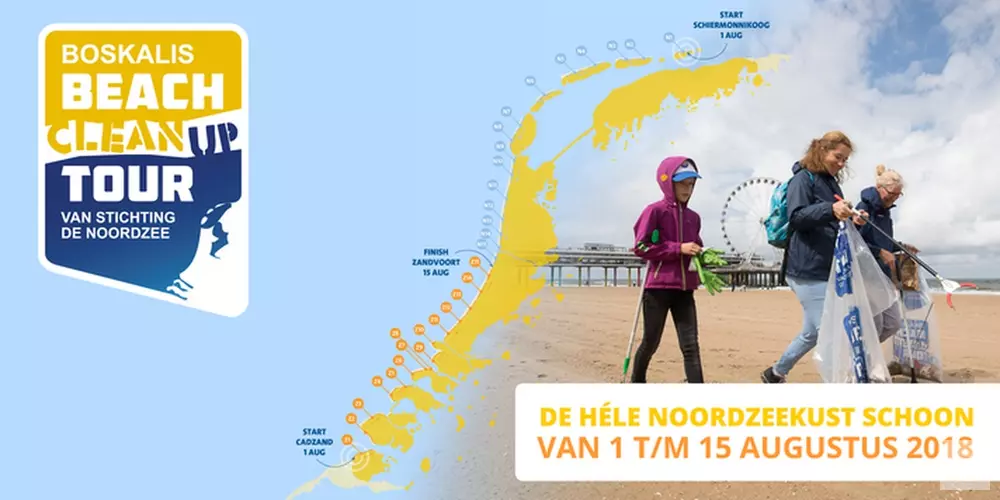 Gezocht: vrijwilligers voor schoonmaakactie op Noordzeestranden