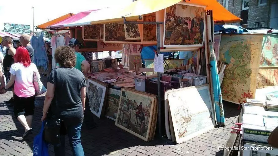 Komende zondag laatste ZomerMarkt in centrum Castricum