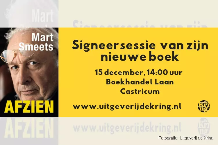 Mart Smeets signeert in Castricum!