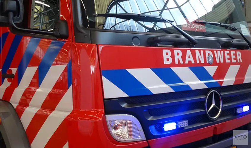 Gewonde bij brand in schuur Akersloot