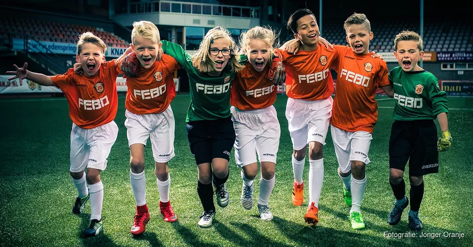 Jonger Oranje Talentendag met AZ bij Fortuna Wormerveer