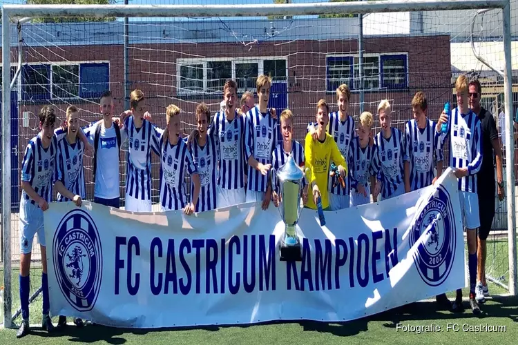 FC Castricum JO17-1 kampioen