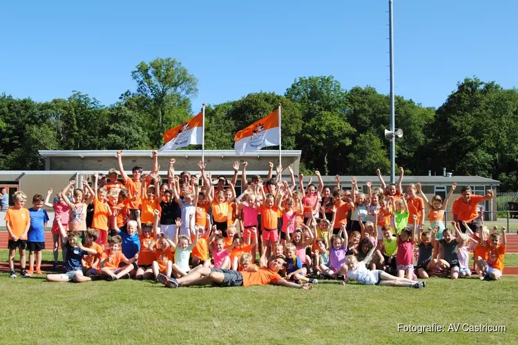 Atletiek Vereniging Castricum bereikt mijlpaal van 100 pupillen