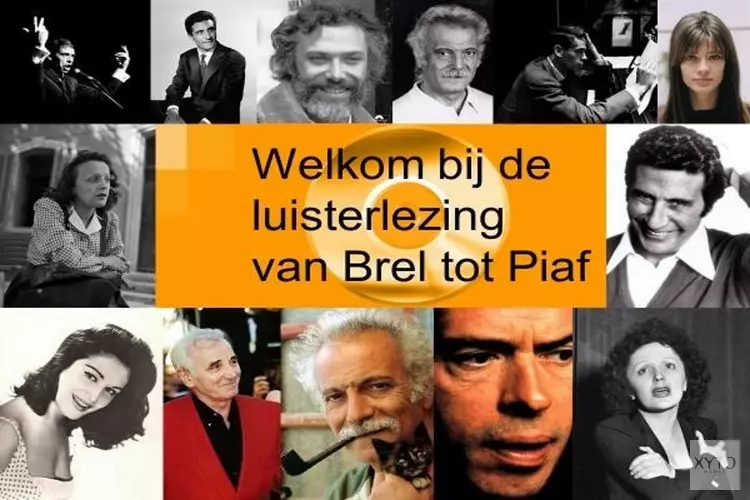 Luisterlezing:  van Brel tot Piaf