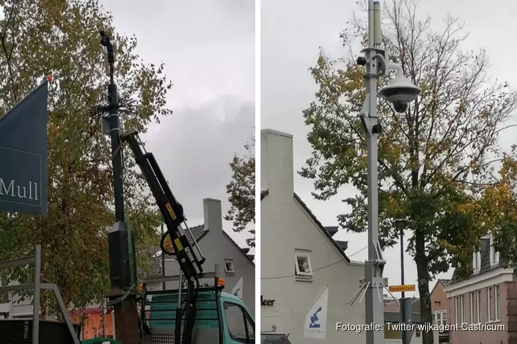 Extra beveiligingscamera&#39;s in uitgaansgebied Castricum